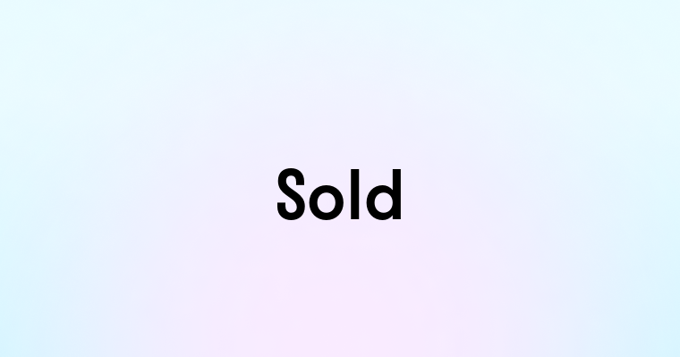 Sold