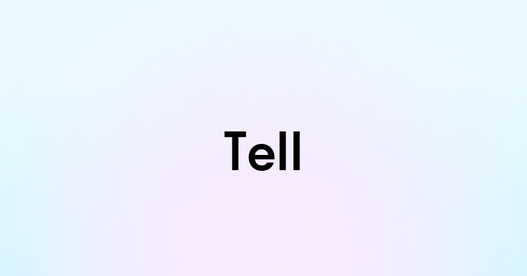 Tell