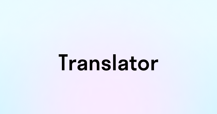 Translator