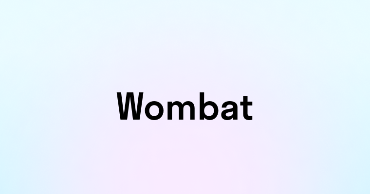 Wombat