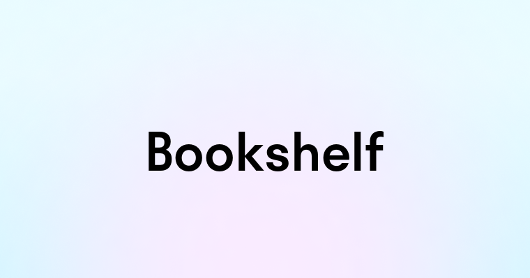 Bookshelf