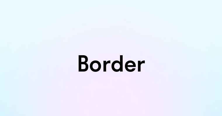 Border