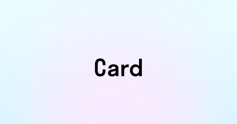 Card