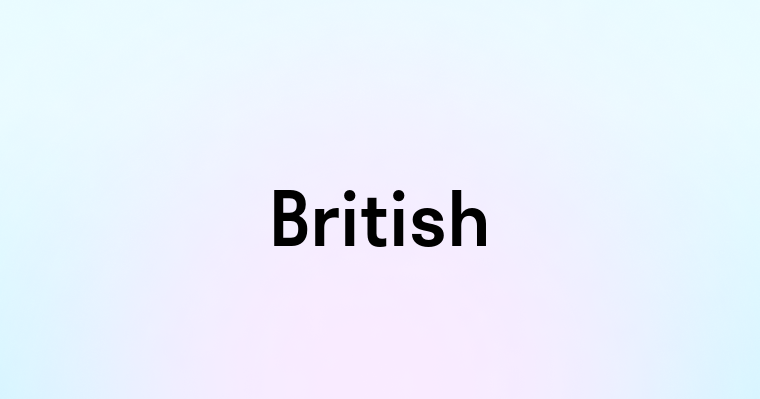 British