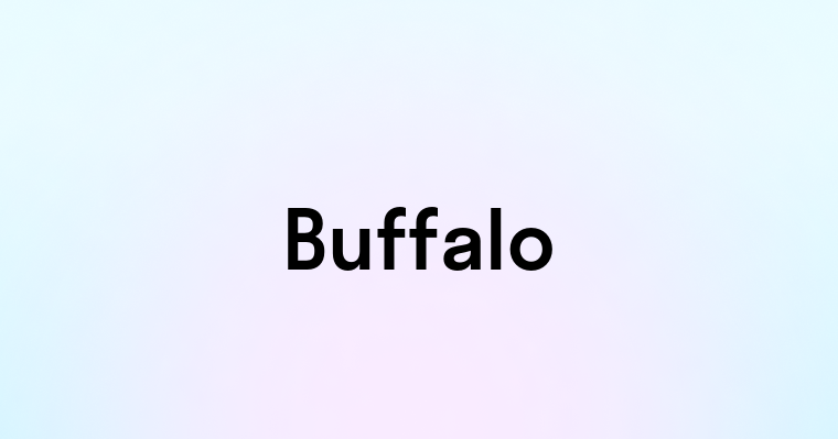 Buffalo