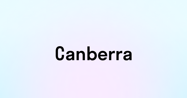 Canberra