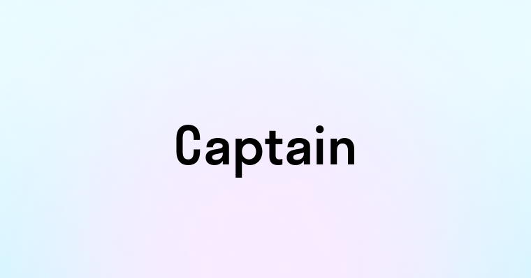 Captain