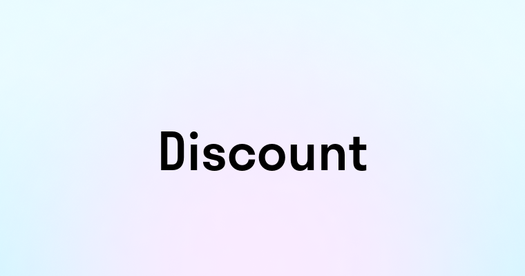 Discount