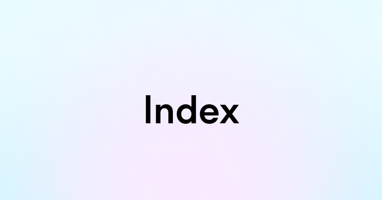 Index