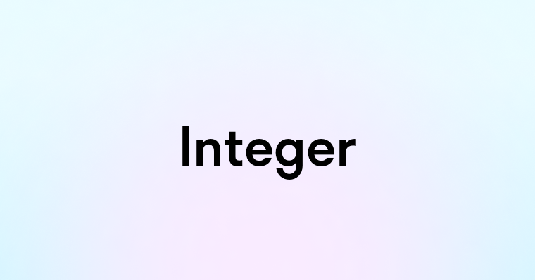 Integer