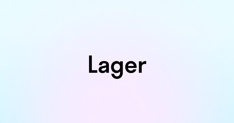 Lager