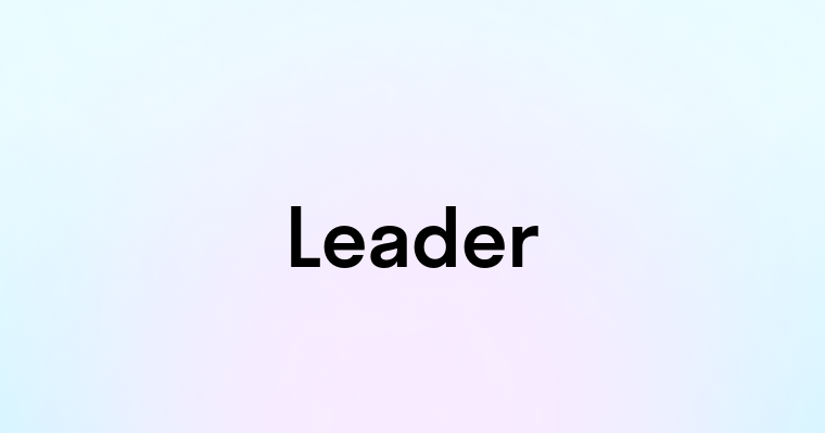 Leader