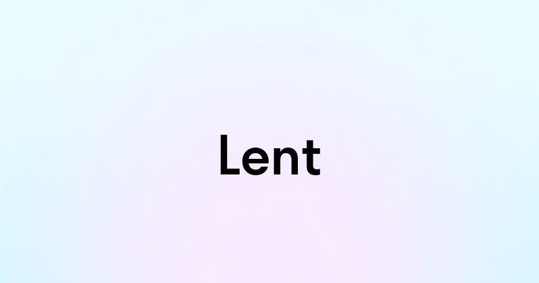 Lent