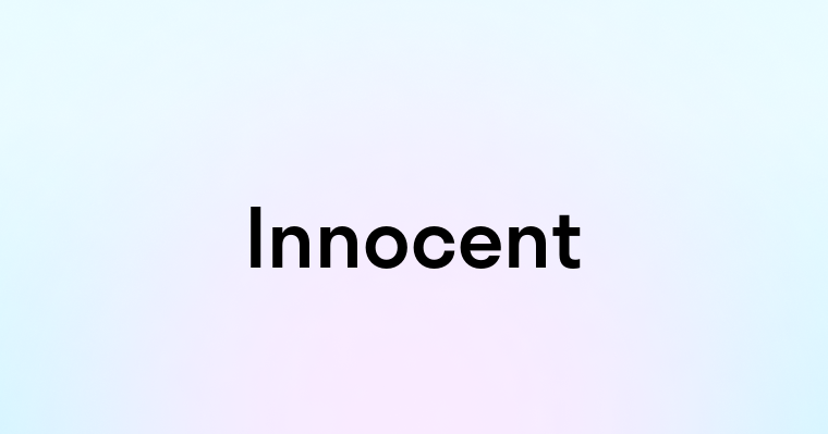 Innocent