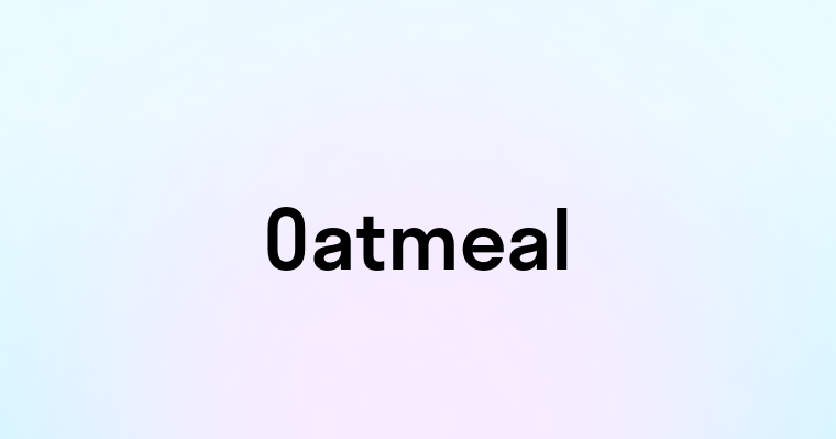 Oatmeal