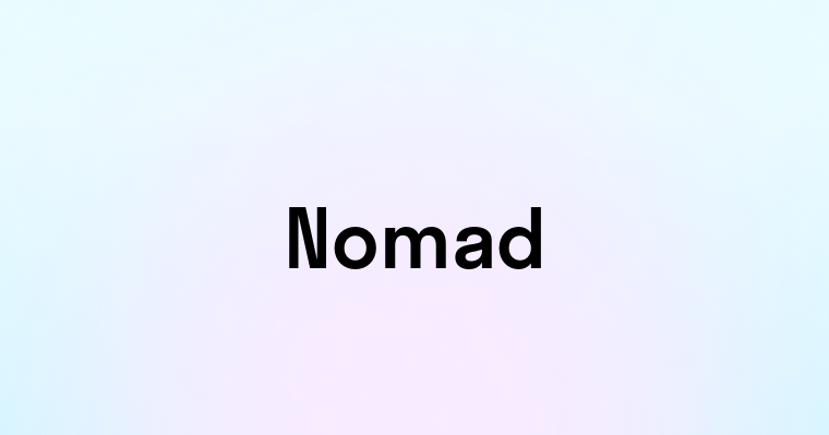 Nomad перевод на русский