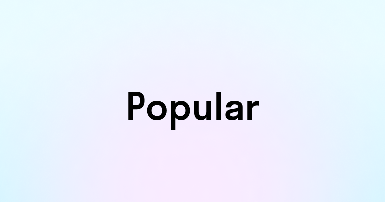 Popular