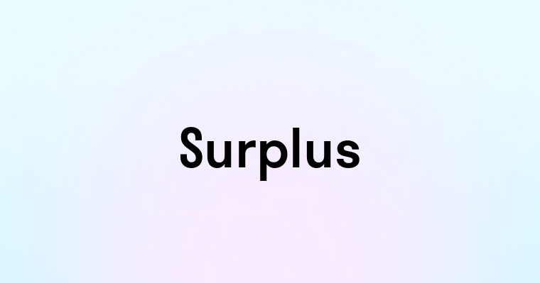 Surplus