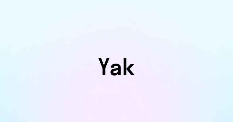 Yak