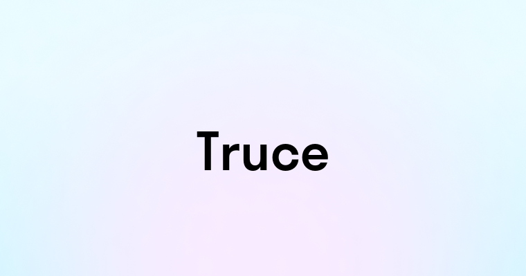 Truce