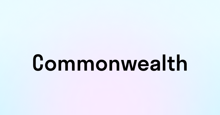 Commonwealth