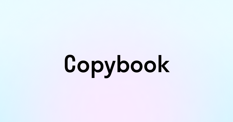 Copybook