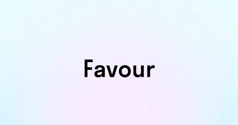 Favour