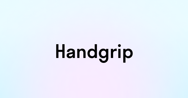 Handgrip