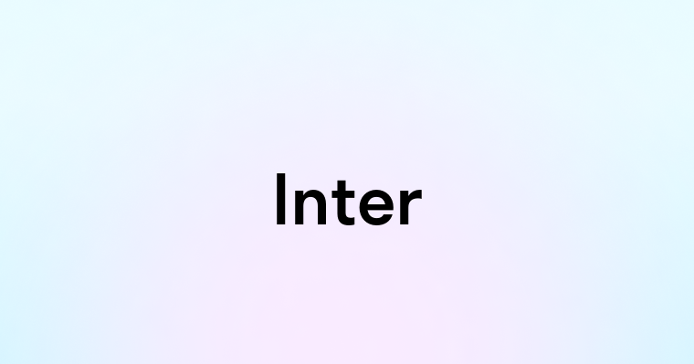 Inter