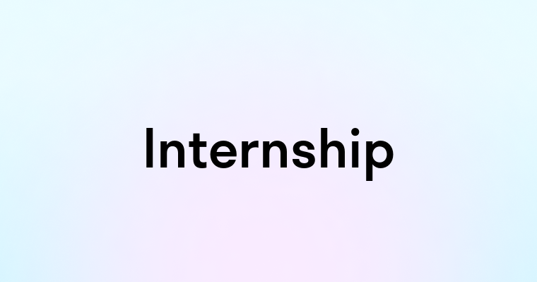 Internship