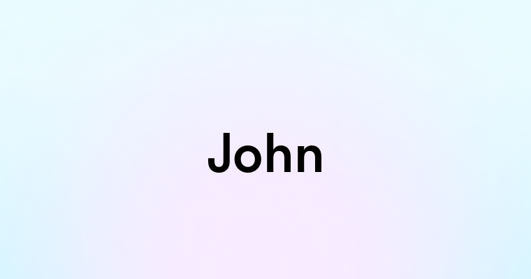 John