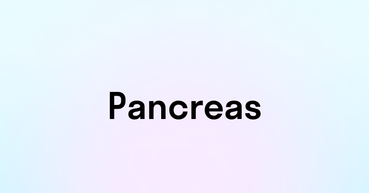 Pancreas