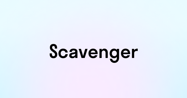 Scavenger