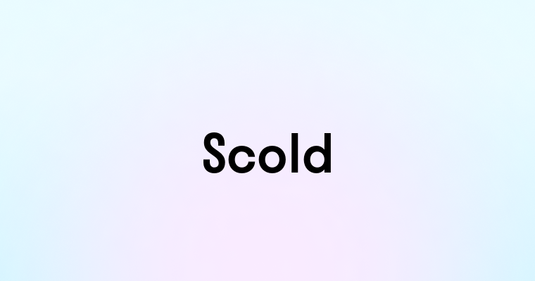 Scold