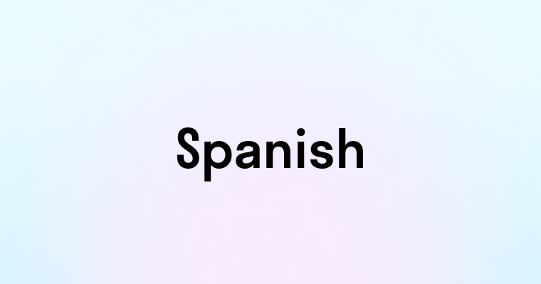 Spanish