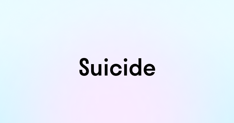 Suicide