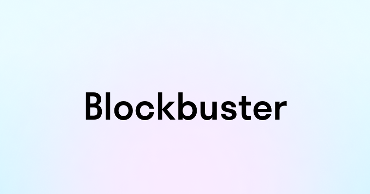 Blockbuster