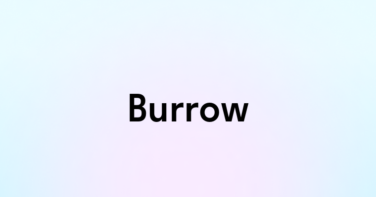 Burrow