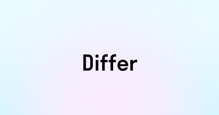 Differ