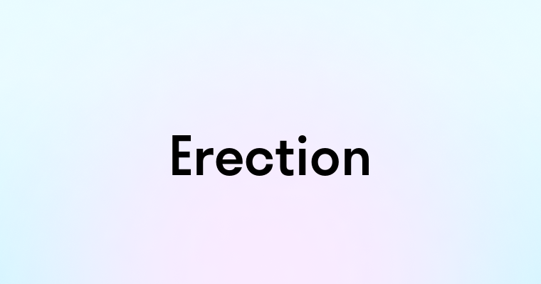 Erection