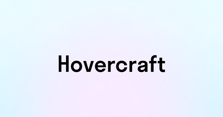 Hovercraft