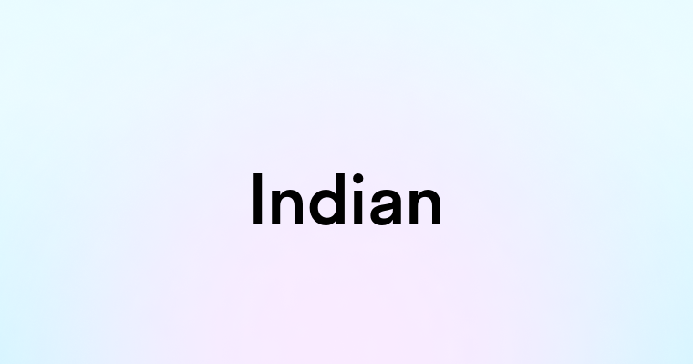 Indian