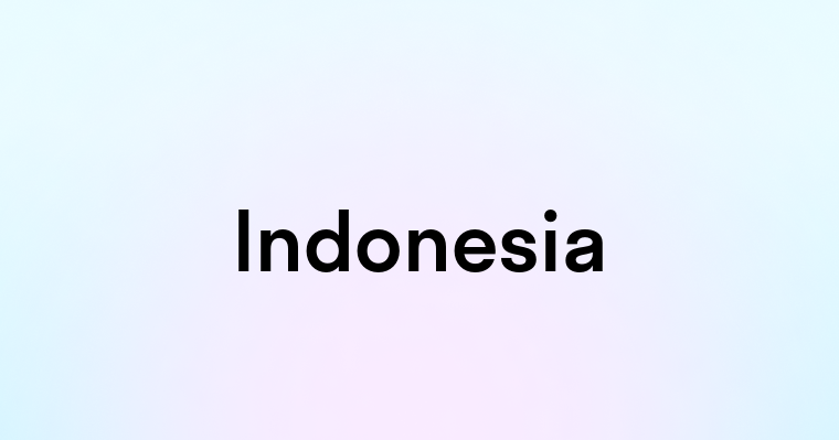 Indonesia