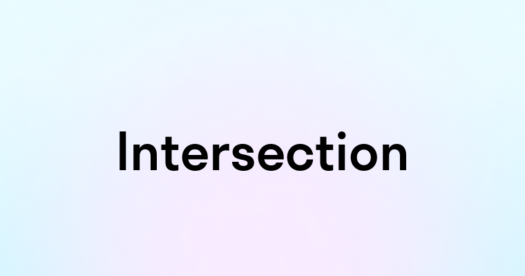 Intersection