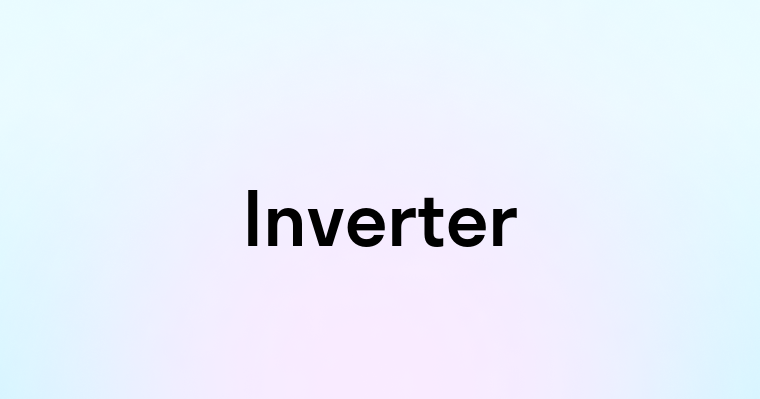 Inverter