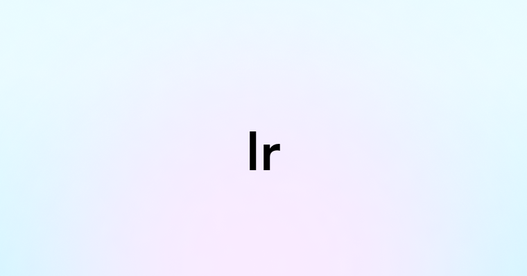 Ir