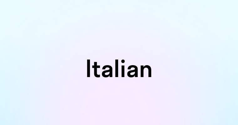 Italian