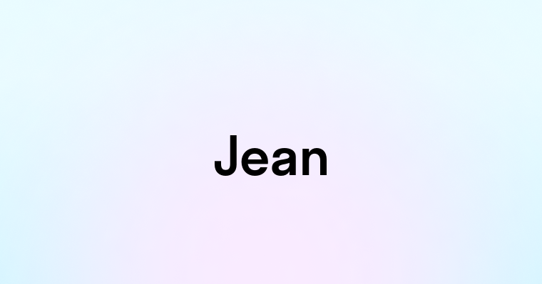 Jean