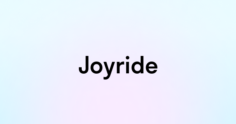 Joyride