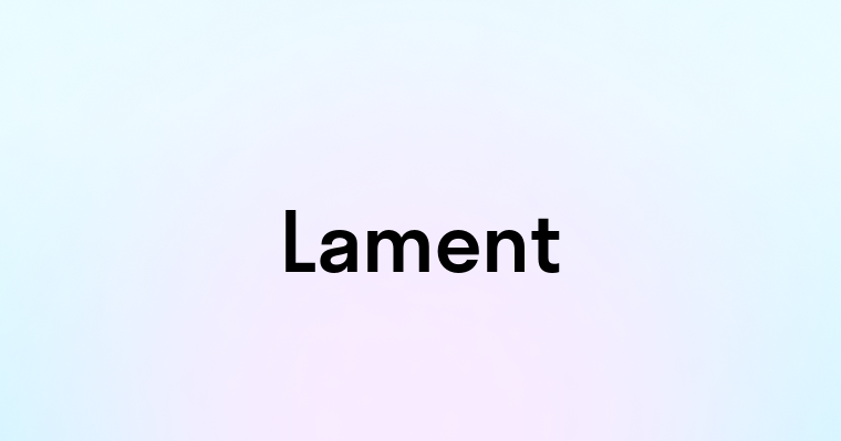 Lament